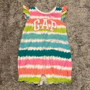 Girls tie-dye romper size 12-18 months